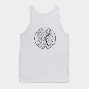 Cologne Map Tank Top